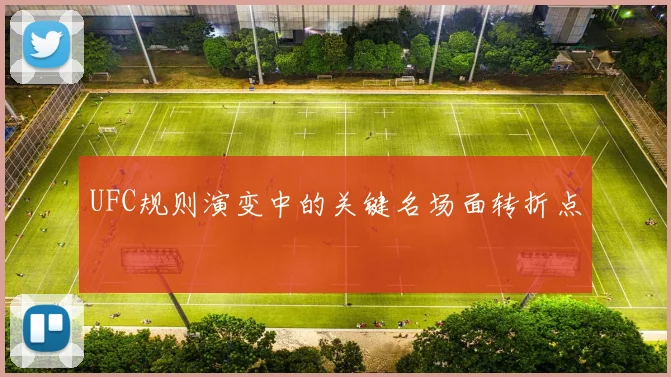 UFC规则演变中的关键名场面转折点